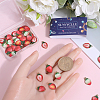 50Pcs 5 Styles Printed Alloy Pendants FIND-SC0006-07-3