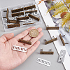 GOMAKERER 16 Sets Alloy Bag Decorative Clasps FIND-GO0002-10-3