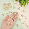   30Pcs Transparent Acrylic Pendants FIND-PH0008-05-WH-3