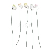 Ceramic Flower Stems with Iron Stem PR-CBAD4A8-05-3