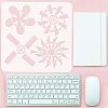PET Hollow Out Drawing Painting Stencils DIY-WH0391-0948-3