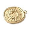 304 Stainless Steel Pendants X-STAS-G352-05G-2