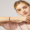 1Pc Adjustable Nylon Cord Braided Bracelets for Women Men BJEW-LP0001-31B-J-4
