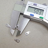 Non-Tarnish 316 Surgical Stainless Steel Chain Tabs X-STAS-L236-04C-3