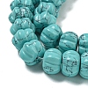 Synthetic Turquoise Dyed Beads Strands G-G142-A05-01-4