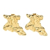 304 Stainless Steel Stud Earrings For Women EJEW-B113-01G-02-4