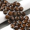 Natural Bronzite Bead Strands G-C116-A11-01-2