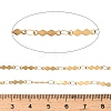 304 Stainless Steel Rhombus Bar Link Chains CHS-H116-01H-G-3