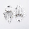 Iron Tassel Big Pendants IFIN-E747-13P-2