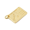 Brass Pendants X-KK-H206-02C-G-2
