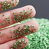 DIY Nail Art Decoration Mini Glass Beads GLAA-WH0019-05B-17-1