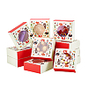 Animal Printed Cardboard Paper Handmade Soap Packaging Boxes with Round Visible Window CON-WH0086-178A-6