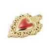304 Stainless Steel Enamel Pendants STAS-K303-04G-03-2