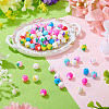 100Pcs Handmade Polymer Clay Beads CLAY-TA0001-82B-5