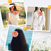 1Pc Polyester Brooches JEWB-CN0001-07E-4