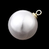 ABS Plastic Imitation Pearl Pendants FIND-H052-01I-04G-2