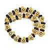 Baking Paint Glass Enamel Beads LAMP-R004-07E-2