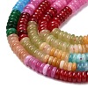 Dyed Natural White Jade Beads Strands G-H333-02B-5