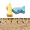 Opaque Acrylic European Beads OACR-S072-04D-3