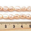 Natural Cultured Freshwater Pearl Beads Strands PEAR-P062-32B-5