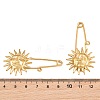 Sun 304 Stainless Steel Safety Pins Brooch Findings SA-CBA098D-13A-G-3