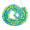 Crackle Glass Beads Strands GLAA-N009-10mm-10-2