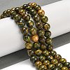 Natural Bumblebee Jasper Beads Strands G-P544-A03-03-2