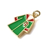 Alloy Enamel Pendants KK-CBAA2A6-02G-D-2