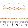 Brass Enamel Figaro Chains CHC-L053-09G-06-3