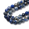 Natural Lapis Lazuli Beads Strands G-G189-D03-07-4