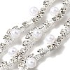 Brass Crystal Rhinestone Cup Chains OCOR-XCP0002-75-1