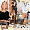 4-Tier Wood Bracelet Organizer Display Stands BDIS-WH0010-16B-5