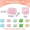 150Pcs 5 Colors Handmade Lampwork Beads LAMP-YW0004-36-2