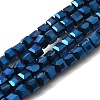 Electroplate Glass Beads Strands LS-EGLA-D018-4x4mm-55-1