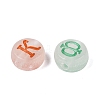 Luminous Transparent Acrylic Beads TACR-Q013-07B-4