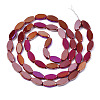 Electroplate Glass Beads Strands EGLA-Q125-009F-2
