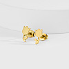 304 Stainless Steel Stud Earrings for Women WG63727-01-1