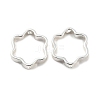 Rack Plating Brass Bead Frames KK-WH0084-02S-1