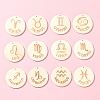 12Pcs 12 Styles Wood Pendants WOOD-FS0001-25-7