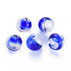 Transparent Handmade Blown Glass Globe Beads GLAA-T012-33A-01-1