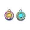 Rainbow Color Alloy Pendants PALLOY-N156-222-2