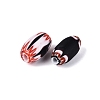 Handmade Millefiori Glass Barrel Beads LA-N002-09A-2