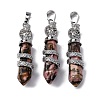 Natural Rhodonite Pendants G-A241-01P-16-1