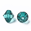 Transparent Acrylic Beads TACR-S146-8mm-08-4
