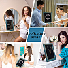 1Pc Photo Frame Plastic Earring Display Stands with Foam Liner and Needles EDIS-WA0001-01-6
