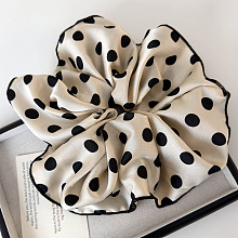 Polka Dot Pattern Cloth Elastic Hair Accessories WI2233-1