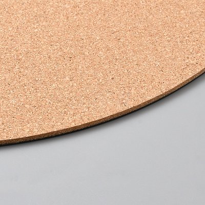 PP Plastic & Cork Flower Pot Pads AJEW-WH0609-241B-1