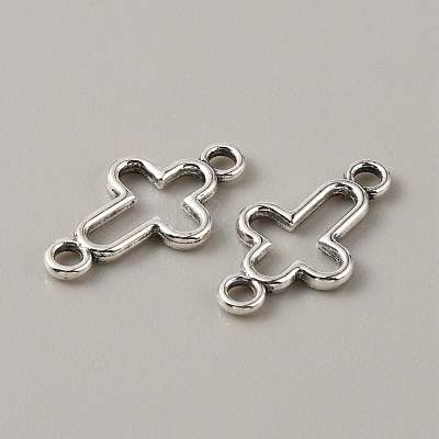Tibetan Style Alloy Connector Charms FIND-CJC0007-42J-1