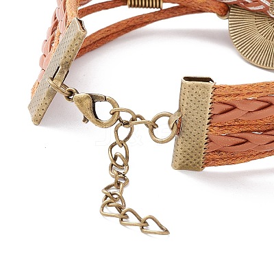 Rainbow Pride Bracelet LS-BJEW-F426-01C-1