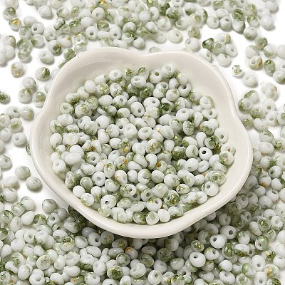 Baking Paint Glass Seed Beads SEED-F006-01A-05-1